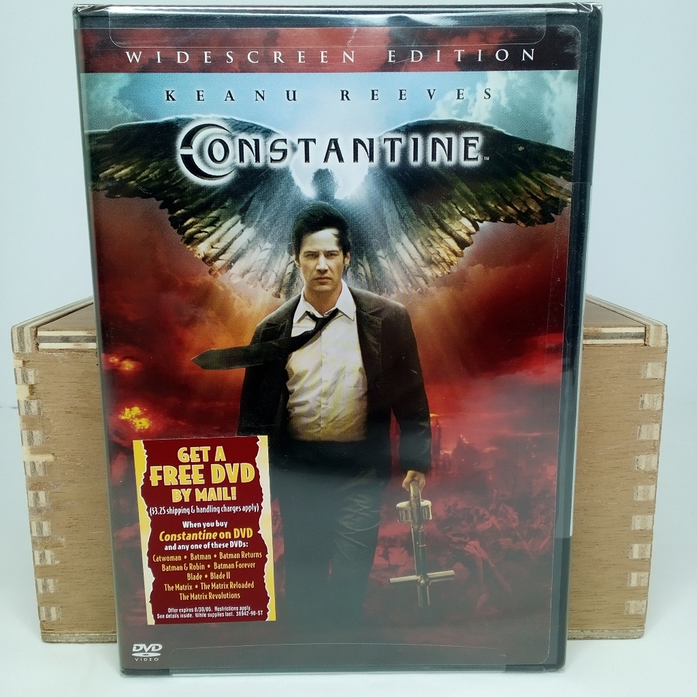Constantine 2005 Movie Widescreen Edition Factory Sealed DVD Keanu Reeves